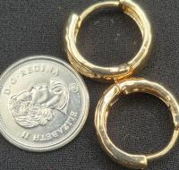 New 0.5" Hoop Earrings