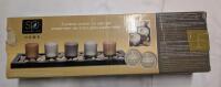 As New Sarah Payton Home 5 Piece Votive Candle Set.