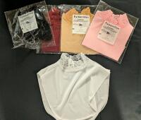 5 New One Size Fits Most Girls Lace Collars.