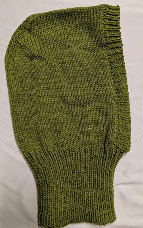 New One Size Fist Most Knitted Style Hood.