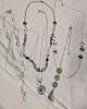 6 Large Beautiful Necklaces of Varying Sizes.