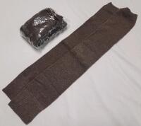 2-Pairs New Women's Brown Leg Warmers .