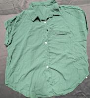 New 1XL Women's Sleeveless Button Up Blouse.