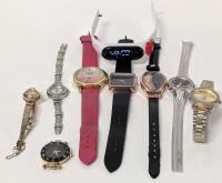 9 Vintage to Modern Watches Incl Richelieu, Bulova, Esperanto De Luxe, Milano, Digital +, All But One Currently Non-Functional
