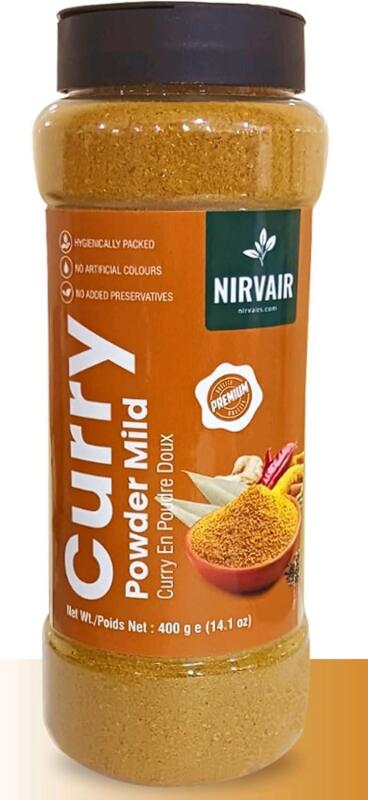 Curry Powder Mild, Premium Natural Quality, 400g, 14.1oz