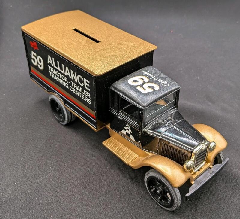 As New ERTL Diecast 1931 Howkeye Moto Truck Bank. 1/34 Scale.
