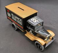 As New ERTL Diecast 1931 Howkeye Moto Truck Bank. 1/34 Scale.