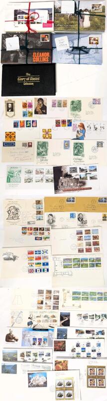 Vintage First Day Covers (Stamps), Jan 2020-June 2023 Bundled by Date, Some American + International Covers, Envelope With Stamps & Booklet of Glory of Roses RSA, 4 Pages