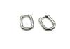 Sterling Silver Hoop Style Earrings, comes with APPRAISAL $125.00.