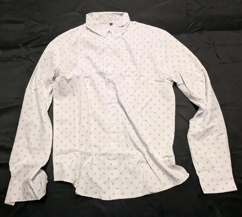 New Medium Men's Long Sleeve Button Up
