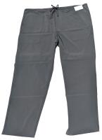 New Size LG Maternity Women's Drawstring Scrub Pants, Color: Metal Night