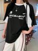 New Size LG Women's Oversized Excellence Mid Weight T-Shirt