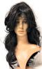 As-New 22" Long Wavy Synthetic Long Hair Hard Front Stiff Cap Cosplay Wig