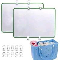 New Eslcorri 2Pcs Divider Tray for XL Bogg Bag Beach Bag Accessories Organizer Tray Compatible with BOGG BAG Tray Insert (Bogg Bag Not Included)