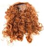 New 25" Long Curly Wavy Ginger Synthetic Hard Front Wig - 4