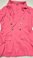 New sz M Women's Pink Blazer