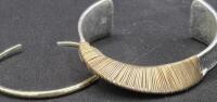 2 Modern Cuff Bracelets - Stella & Dot and RLM