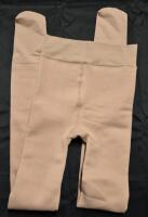 New sz XSmall-Medium Women's Lined Leggings with Feet 41" Long