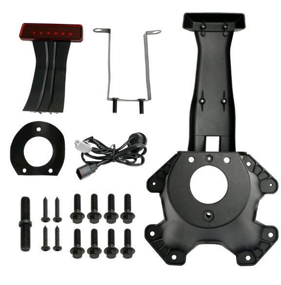 New - 2007-2018 Jeep Wrangler Spare Tire Holder Mount & Mounting Bracket , Black