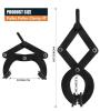 New - Saluinoki Pallet Puller Clamp 8800lbs Tree Puller Tool, Stump Puller, Pallet Grabber Black, Compatible with Chain/Strap with Hooks for Lifting/Pulling . Retail $130 - 2