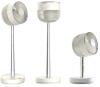New AIRMATE Retractable Standing Fan, 11"-26" Height Adjustable, 7 Speeds, 80&deg; Oscillating, Remote, 8H Timer, 2-in-1 Pedestal and Tabletop Fan . White . Retail $70 - 2