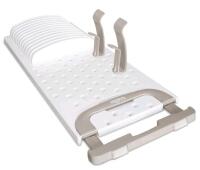 New YouCopia StoraStack Organizer , White, 12-Container & Lids Drawer Organizer .