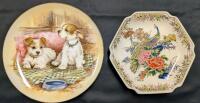 2 Decorative Plates. See photos for details. Largest Measures 8.5" Across