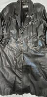 Women's sz 3X Leather Coat 3/4 Length