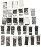 30 New Metal Money Clips in 2 Styles: 16&times; 1" Wide &times; 1.8" Long | 14&times; 0.25" Wide &times; 1.25" Long