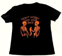 New Size MED Unisex "Don't Worry, I Got Your Back" Funny Punny Graphic T-Shirt