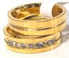 New Pair of Size 8 Stainless Steel Matching Rings - 2