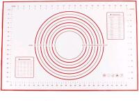 New 23.5" &times; 15.75" Silicone Baking Mat Dough Maker Pad with Measurements Non-Slip Non-Stick Rolling Pastry Mat