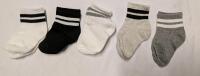 5 New Pairs of Size 1-2Y Baby Socks