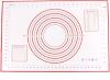 New 23.5" &times; 15.75" Silicone Baking Mat Dough Maker Pad with Measurements Non-Slip Non-Stick Rolling Pastry Mat