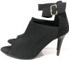 New EU Size 41 Cuccoo Ankle Buckle Strap Open-Toe 4" Stiletto Pumps - 3