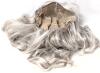 New 27" Long Platinum White Blond Synthetic Wig With Bangs - 4