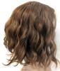 New 12" Long Wavy Auburn Synthetic Wig With Bangs - 3