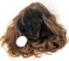 New 12" Long Wavy Auburn Synthetic Wig With Bangs - 4