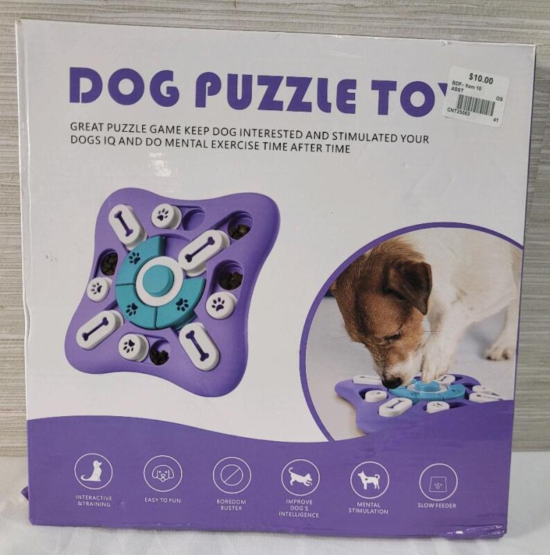 New - Dog Puzzle Toy .