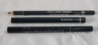 Three (3) New Black Eyeliner Pencils
