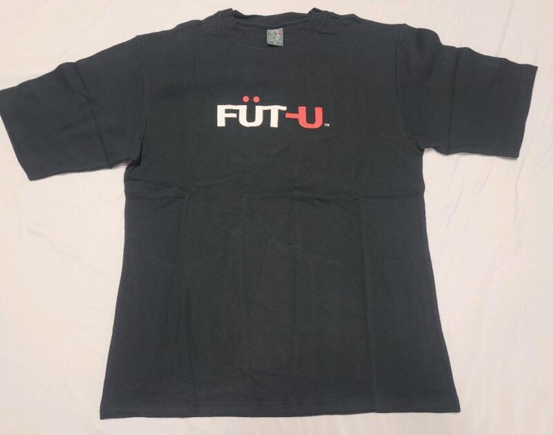 New Unisex Sz. XL F&Uuml;T-U 100% Attitude Streetwear Black T-Shirt .