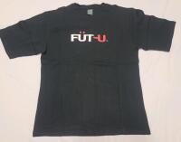 New Unisex Sz. XL F&Uuml;T-U 100% Attitude Streetwear Black T-Shirt .