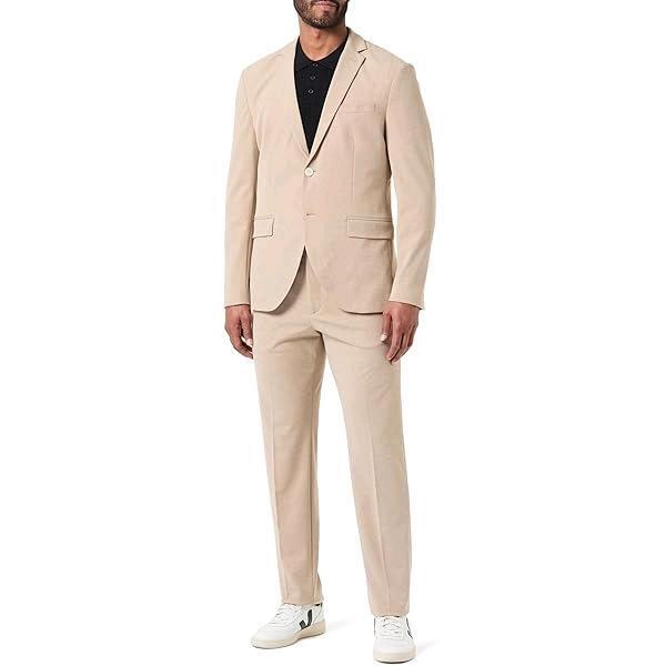 New Size 42 LG Men's COCONUT GROVE Perfect Poplin Modern Suit Jacket & Pants Set, Style: CG7010-08HL, Retails Over $200!