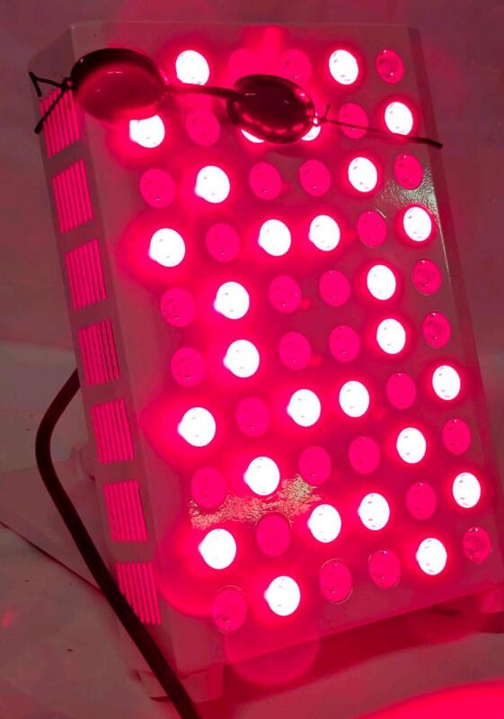 WOW!! IdeaTherapy 60-Light Full Body RED LIGHT THERAPY TL PLUS Device With Eye Protection, Built-In Timer & Stand, 3 Modes, RTL85PRO, Tested For Power, 8.75" &times; 13" Tall