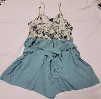 New Women's Sz. 1XL Spaghetti Strap Summer Skort