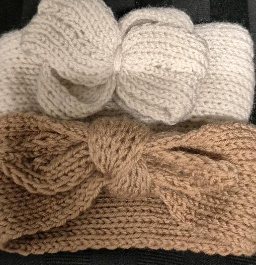 2 New Knit Hair Bands
