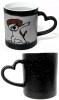 New Secret Dog Lover's Mug : From Sparkly Matte Black to Dabbing Doggo Heat-Changing Ceramic Mug, 3.75" Tall