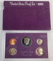 1985 USA Proof Coin Set in Case , Uncirculated