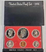1976 (1776-) USA Proof Coin Set in Case , Uncirculated