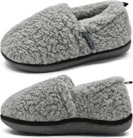 New Size 9 Women's COFACE Slippers Fuzzy Memory Foam Soft Plush Sherpa Fleece Lining Slippers With Cozy Cushion Ladies Lightweight Warm Slippers